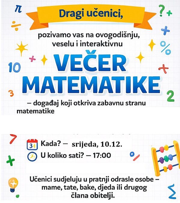 Večer matematike