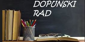 DOPUNSKI RAD – MŠ PAZIN